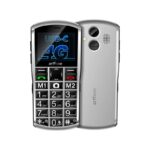 Telefon na tipke Artfon A400 4G Silver-grey