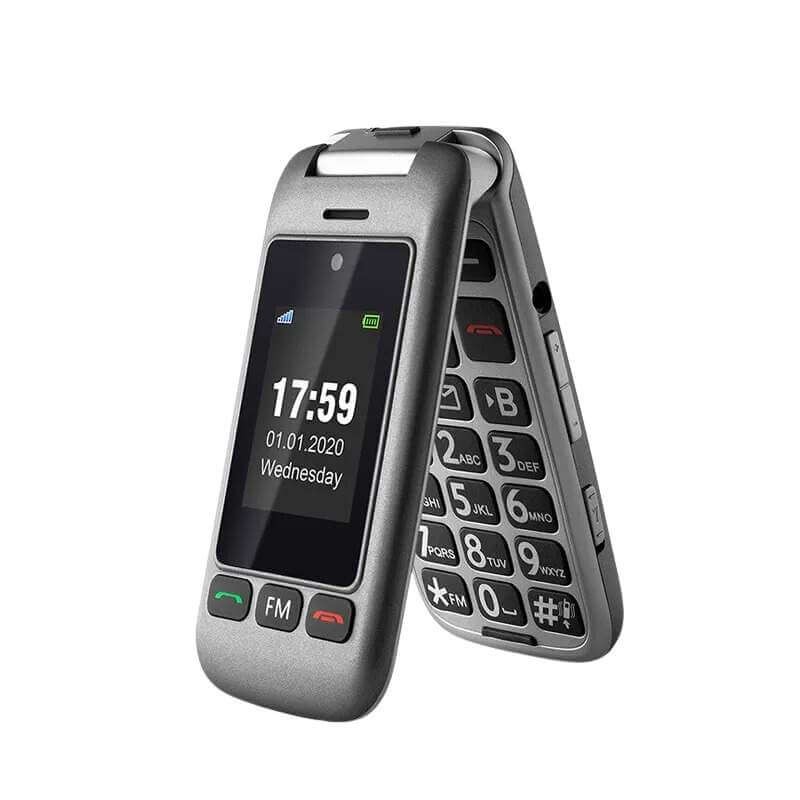 Telefon na tipke Artfone G6 preklop Silver - Image 2