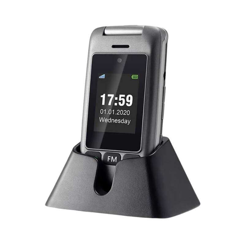 Telefon na tipke Artfone G6 preklop Silver - Image 3