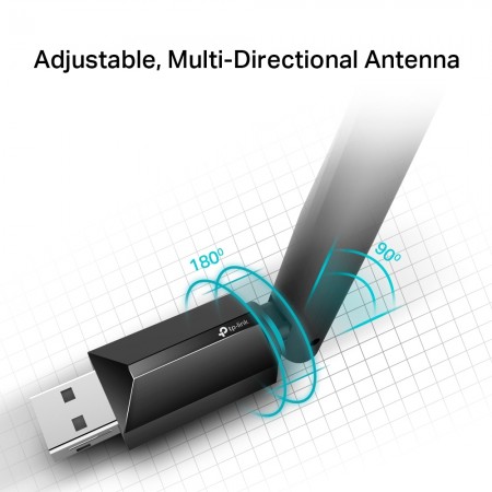 TP-Link Archer T2U Plus Wireless USB Dual Band Adapter - Image 4