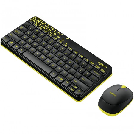 Tastatura + miš Logitech Desktop set Wireless MK240 Black - Image 2