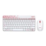 Tastatura + miš Logitech Desktop set Wireless MK240 White