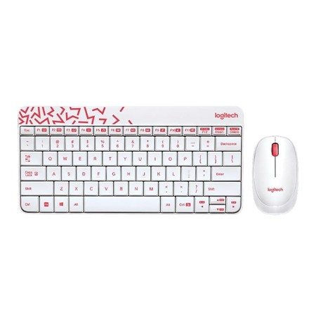 Tastatura + miš Logitech Desktop set Wireless MK240 White