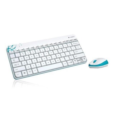 Tastatura + miš Logitech Desktop set Wireless MK245 White - Image 2