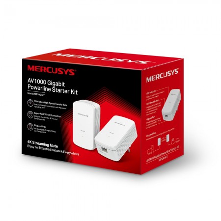 Mercusys MP500 AV1000 Gigabit Powerline Kit 1000 Mbps - Image 4