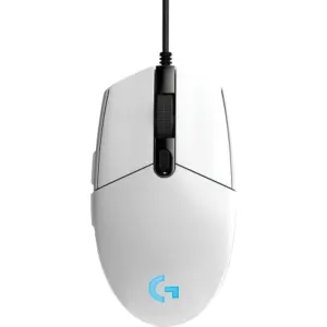 Miš Logitech Gaming G203 Lightsync White