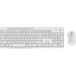Logitech Tastatura + Miš MK295 Silent Wireless White