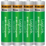 Logilink Baterije AAA Rechargeable LR03RB4 NiMH 1000mAh 4KOM