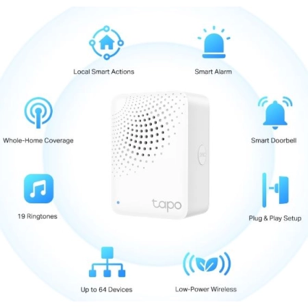 TP-Link Tapo H100 Smart IoT Hub with Chime - Image 2