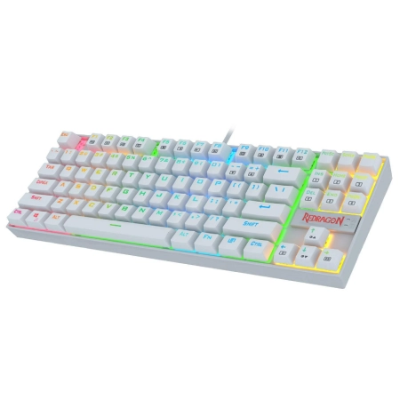 ReDragon - Gaming Mehanička Tastatura Kumara 2 K552-RGB White Red Switch - Image 2