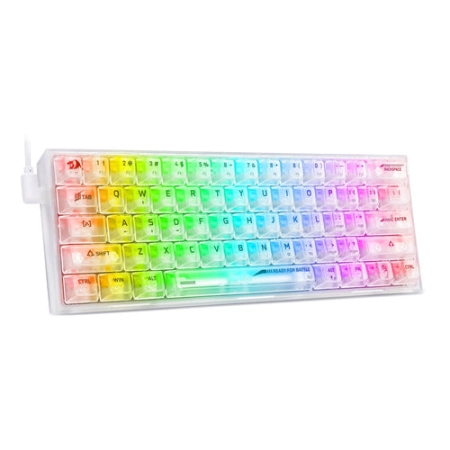 ReDragon - Gaming Mehanička Tastatura Fizz K617 CT RGB White - Image 2