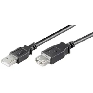LogiLink USB Cable Extension 3m CU0011B Black