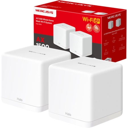 Ruter Mesh System Mercusys Halo H60X (2-PACK) AX1500 WiFi - Image 3