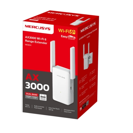 Extender Mercusys AX3000 ME80X Wi-Fi 6 Range - Image 3