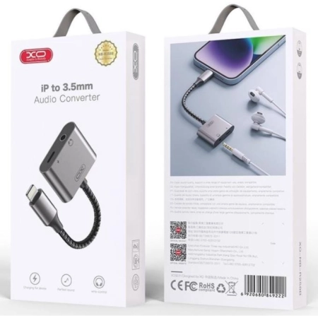 XO NB-R258B Adapter Lightning to Lightning + 3.5mm konektor - Image 2