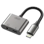 XO NB-R258B Adapter Lightning to Lightning + 3.5mm konektor
