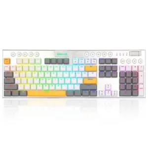 Tastatura ReDragon Gaming Mehanička Horus K619 RGB White