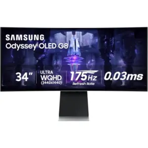 Monitor Samsung Odyssey 34 LS34DG850SUXDU OLED G8 175Hz Curved