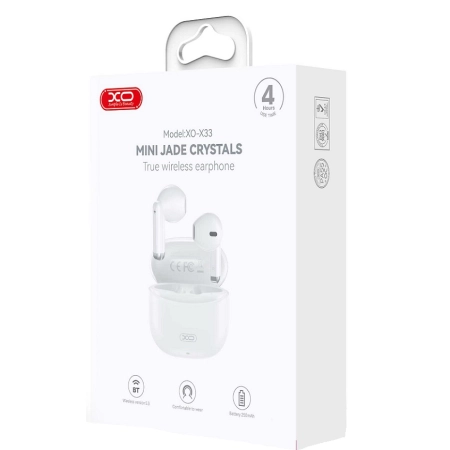Bluetooth Slušalice XO X33 TWS White - Image 3