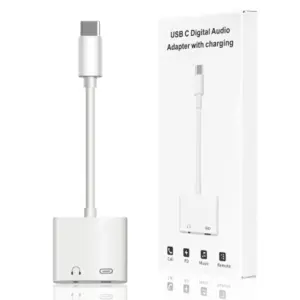 BORG Adapter Type-C to Type-C + 3.5mm konektor