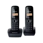 PANASONIC telefon bežični KX-TG1612FXH Crni 2 Slusalice