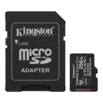Kingston MicroSD Canvas Select Plus Memory Card 256GB A1 Class10
