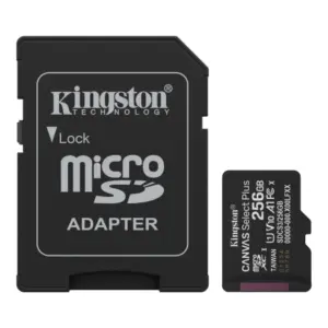 Kingston MicroSD Canvas Select Plus Memory Card 256GB A1 Class10