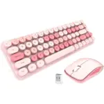 Tastatura i mis MOFII Wireless Pink