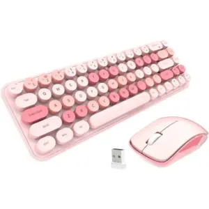 Tastatura i mis MOFII Wireless Pink