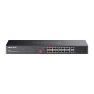 Switch Mercusys MS120GP Rackmount 20x10 100 1000 with 16-Port PoE+