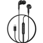 XO In-Ear Slušalice sa mikrofonom Type-C Music EP82 Black