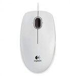 Miš Logitech Optical B100 White USB