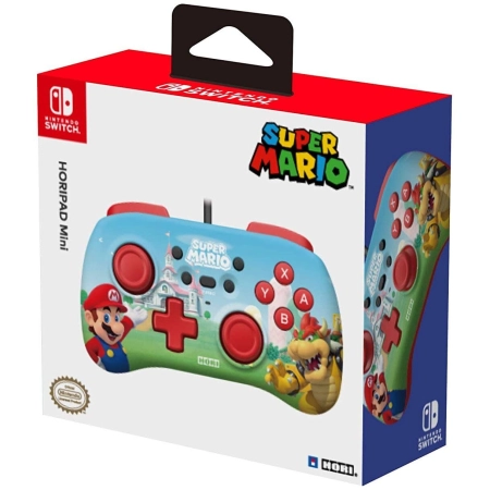 HoriPad Mini for Nintendo Switch Wired Controller Super Mario Edition - Image 2