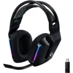Bluetooth slušalice Logitech Gaming G G733 DTS Black