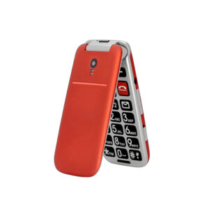 Telefon na tipke Artfone CF241A preklop Red