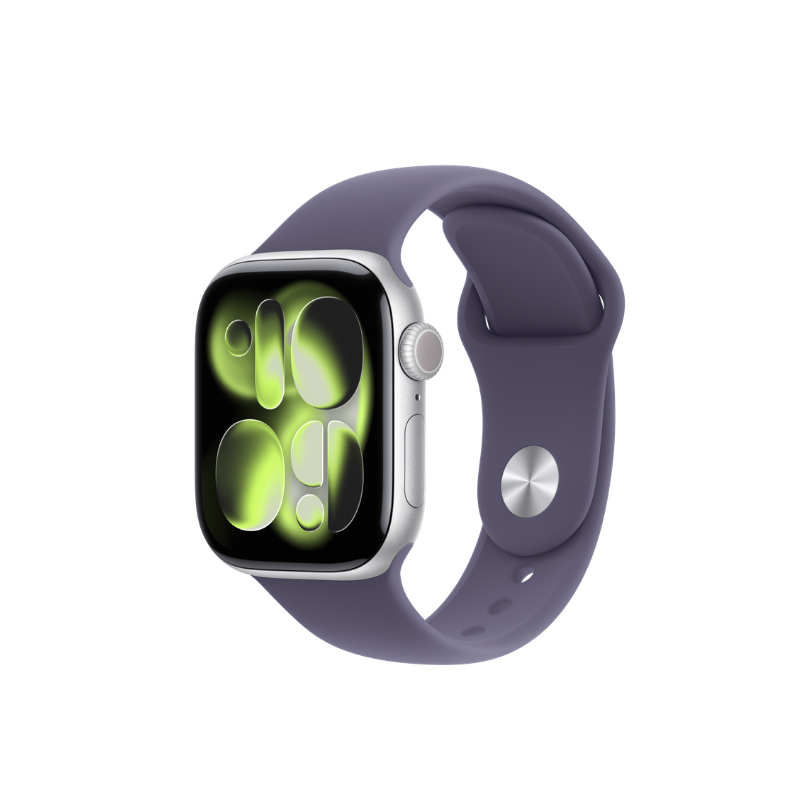 Apple Watch Series 11 GPS 42mm Silver With Purple Fog