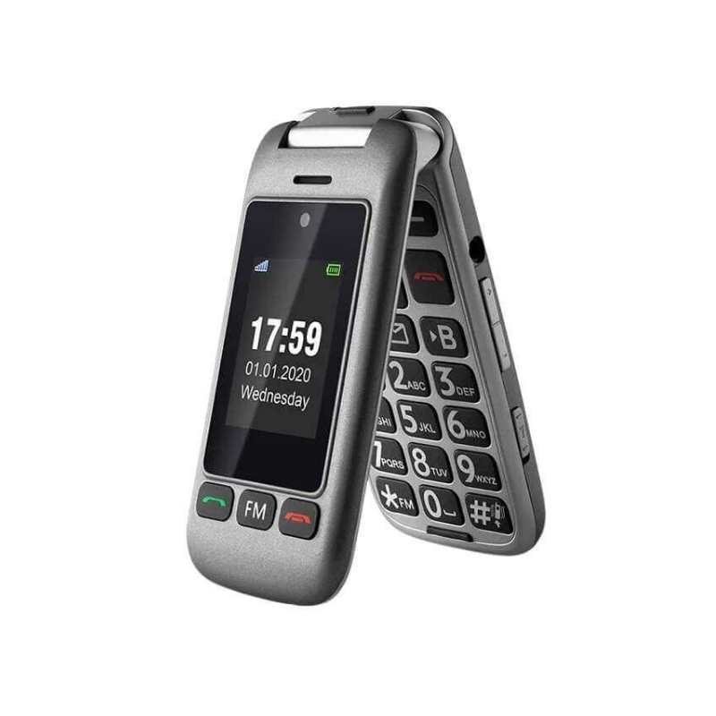 Telefon na tipke Artfone G6 preklop Silver - Image 4