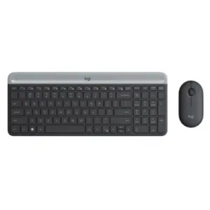 Logitech Tastatura + Miš MK470 Wireless Slim Black