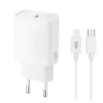 XO L160 20W Type-C Fast Charger + Lightning cable