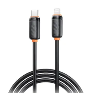 XO B-Q302A High Speed Type-C to Lightining 27W Cable 1m Black