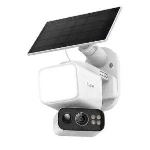 TP-Link Outdoor Solar-Powered Wi-Fi Floodlight Pan/Tilt Camera Tapo C615F KIT