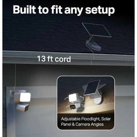 Vanjska Sigurnosna Kamera TP Link Solarni Panel Tapo C615F KIT - Image 3
