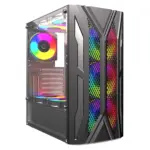 UBIT Gaming Case SKGCTZIX + 4 RGB FANS