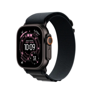 Apple Watch Ultra 3 49mm Black Titanium Case+Black Alpine Loop