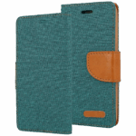 Canvas Case Galaxy J7 dark green