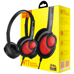 W17 Delightful Headphones MIC BK