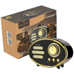 BS25 Time, Bluetooth, retro, black