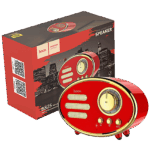 BS25 Time, Bluetooth, retro, red