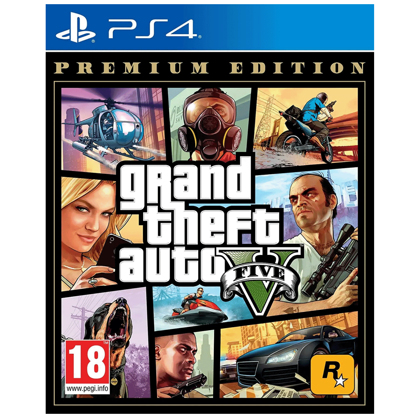 PS4 GTA V Premium Edition
