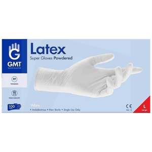 Latex Supergloves. Size: S